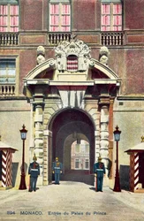 Monaco, Entrance to the Palace