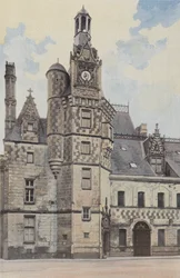 Montigny-le-Gannelon, Castle, Staircase Turret
