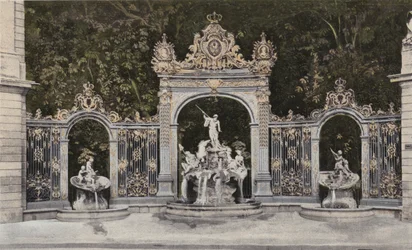 Nancy, Place Stanislas, Fountain of Neptune