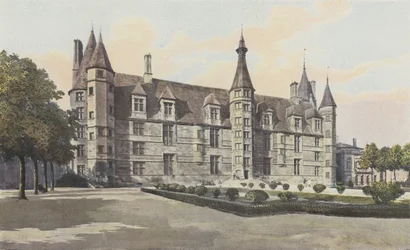 Nevers, Old Ducal Castle, South Facade