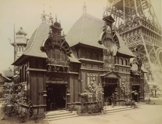 Nicaraguan Pavilion at the Paris Exposition in 1889