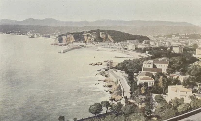 Nice, General View, from the Road to Villefranche