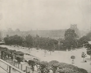 Paris: Garden opposite the Tuileries Palace