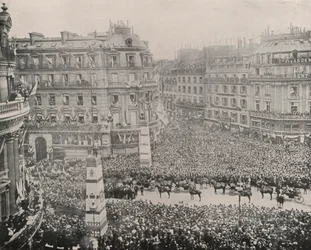 Paris: Reception of the Russians at the Military Club
