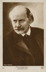 Portrait of Jules Massenet
