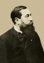 Portrait of Leo Delibes (1836-1891), French composer