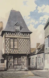 Romorantin, Half-Timbered House