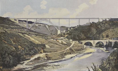 Ruins, Garabit Viaduct, Above the Truyere Valley