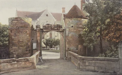 Saint-Jean-aux-Bois, Abbey Entrance (Compiegne Forest)