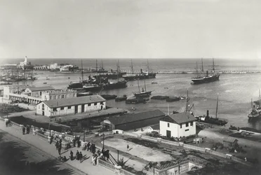 The Seaport of Algiers, 20th April 1886