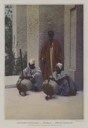 The Jeweller Gallo-Thiam and Cora Players in the Senegal and French Sudan Section of the Exposition Universelle 1900, Paris