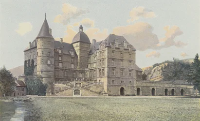 Vizille, Lesdiguieres Castle, View of the Park