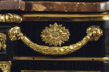 A late Louis XV commode, c.1763-70