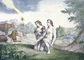 Adam and Eve in the Garden of Eden