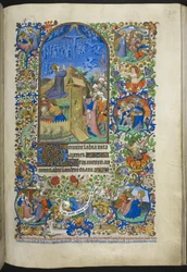 Agony in the Garden, from Book of Hours (The Bedford Hours)