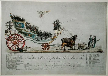 Allegorical representation of the Deputies of the City of Paris at the National Assembly