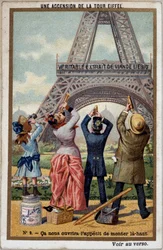 An Ascent of the Eiffel Tower: You Can See the Height of the Tower at the Long View