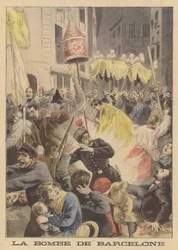 Anarchist Bombing in Barcelona
