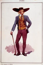 Anjou peasant costumes