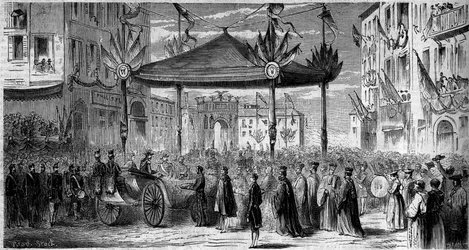 Annexation of the city of Nice to France