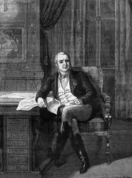 Portrait of Antoine Marie Chamans, Comte de Lavalette, French politician and general - in 