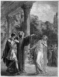 Apollonius to Corinth. In Histoire de la magic du Monde supernaturel et de la Fatalite a travers les temps et les peuples, Furne Jouvet et et Cie editeurs (1869).