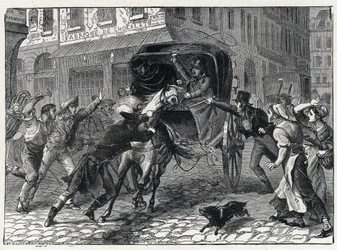 Arrest of Georges Cadoudal (1771-1804), a Chouan leader during the Vendée Wars, March 9
