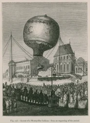 Ascent of a Montgolfier Balloon