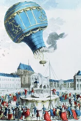 Ascent of the Montgolfier Brothers