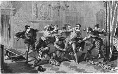 Assassination of Henry I of Lorraine, Duke of Guise, known as the Scarred One (1550-1588), 23 December