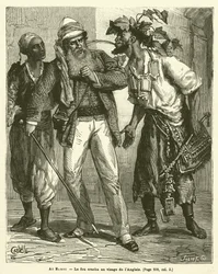 In Morocco (engraving)