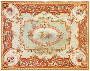 Aubusson carpet, last quarter of the 19th century