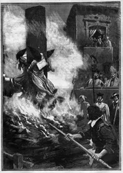 Autodafe on the Plaza Major of Madrid in the presence of Charles II