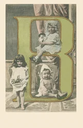 Three young children