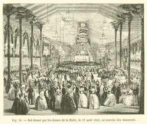 Ball given by the ladies of the Hall, August 17, 1850, at the Innocents Market