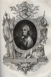 Baron Joseph Alvinczi, Austrian General - New National Encyclopedia by Maurice La Charest - 1870