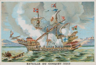 Battle of Conquet, 1530