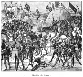 Battle of Crecy in 1346, Copy of Froissart