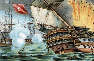 Battle of Navarin, October 20