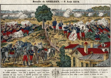 Battle of Spicheren on August 6