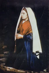 Bernadette Soubirous, from a late 19th century painting