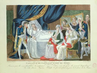 Birth of Napoleon II, King of Rome, 20th March, 1811