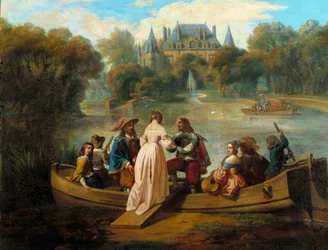 Boat Ride on the Lake of the Chateau