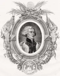 Bon-Adrien Jeannot de Moncey, Duc de Conegliano, engraved by Pannemaker-Ligny after Linard, from 