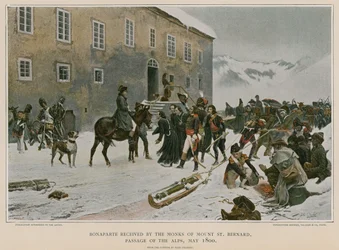 Bonaparte Received by the Monks of Mount St Bernard