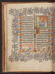 Book of Hours, Add MS 32454 f.10v, France