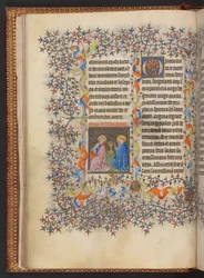 Book of Hours, Add MS 32454 f.14v, France