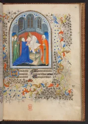 Book of Hours, Add MS 32454 f.38r, France