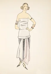 Boubangui, from a Collection of Fashion Plates