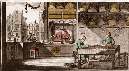 Bouchonnier, manufacture of cork stoppers - 